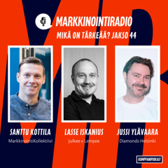Mikä on tärkeää? - #44 - Epäonnistuvat tekoälyprojektit - Retail-median kasvu(mahdollisuudet) Suomessa - Pitääkö "peukku"-sanan käyttö lopettaa markkinoinnissa?