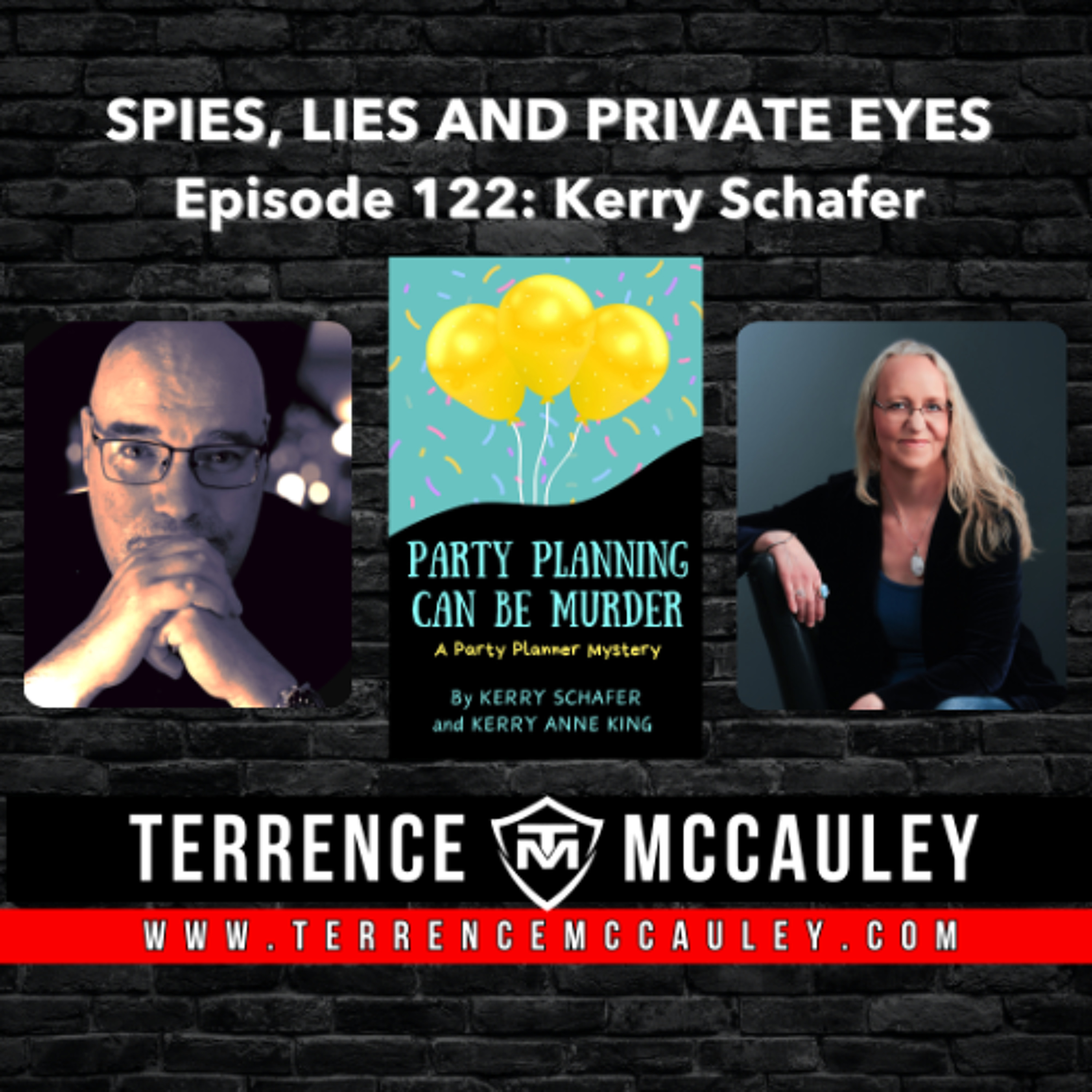 cover of episode Kerry Schafer & Kerry Anne King on creative publishing and her new cozy-adjacent mystery Party Planning Can Be Murder