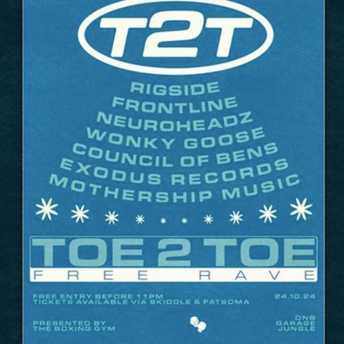 Tashphrodisiac ~ Toe2Toe Mothership Music @ Boxing Gym Bristol | October 2024