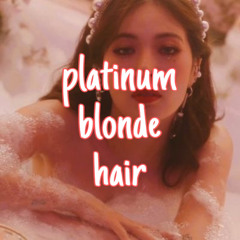 platinum blonde hair subliminal • dollyyumemi