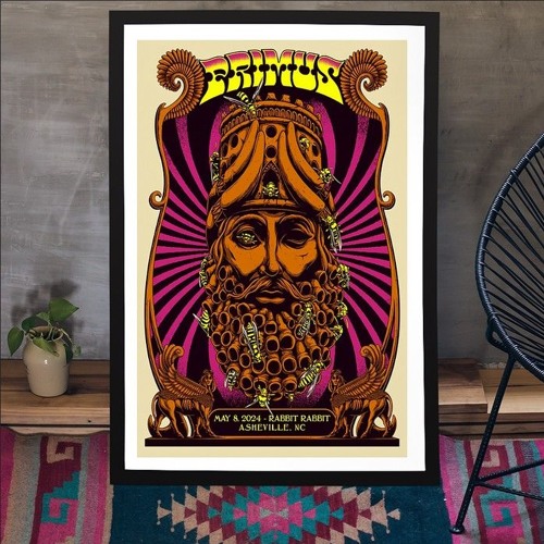 Primus Asheville NC May 8th 2024 Poster