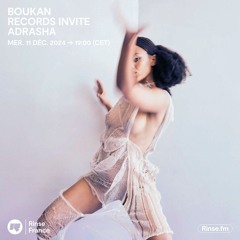 Boukan Records invite Adrasha - 11 Décembre 2025
