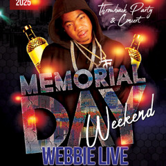 WEBBIE CONCERT RADIO AD- Memorial Day Weekend 2025
