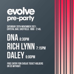Evolve Pre-Party  20-Nov-2021