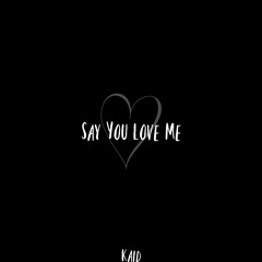Say You Love Me