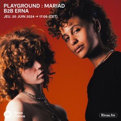 PLAYGROUND : MARIAD B2B ERNA - 20 Juin 2024