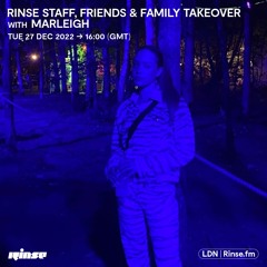Rinse Staff, Friends & Family Takeover with Marleigh - 27 December 2022