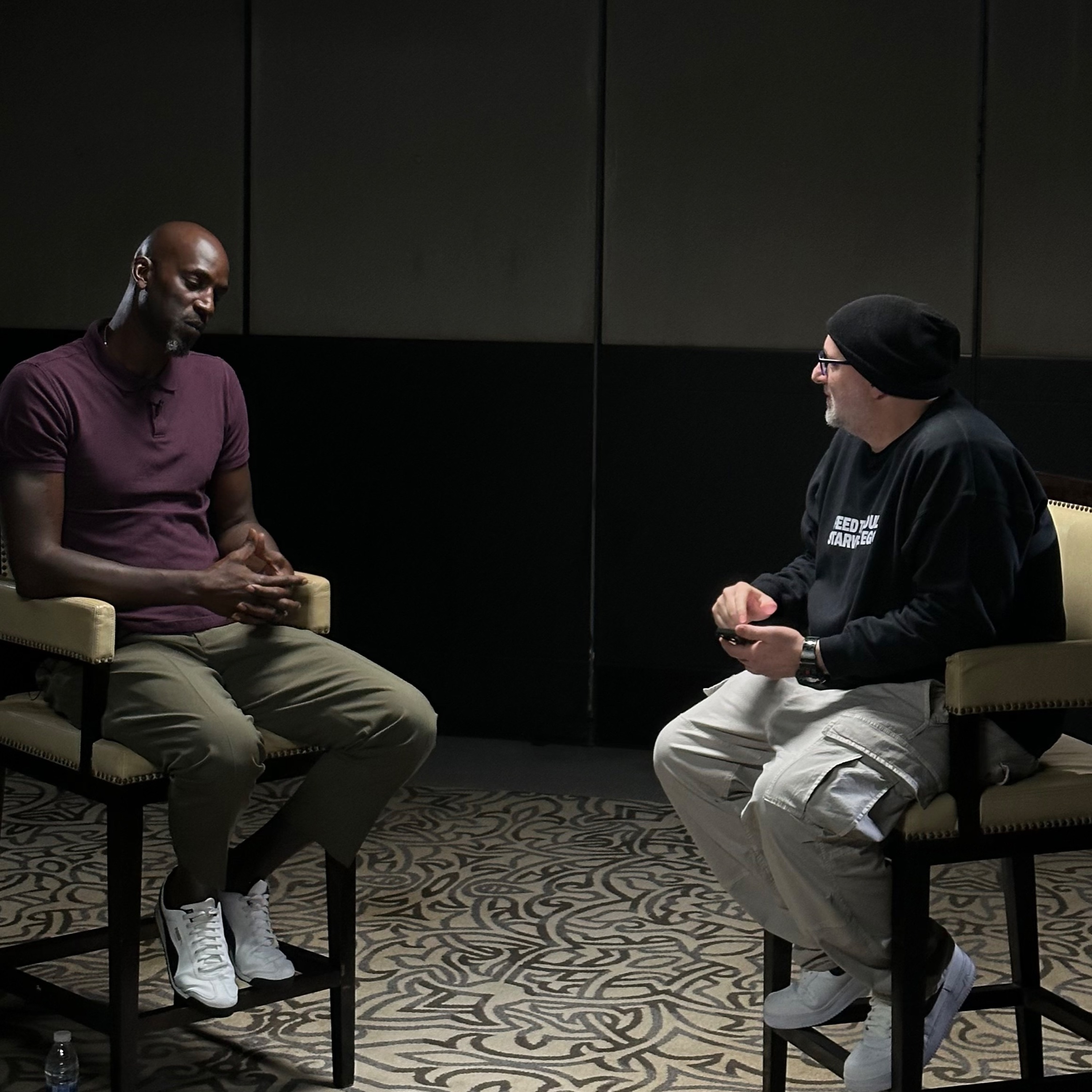 ONE-ON-ONE WITH KEVIN GARNETT (NBA ABU DHABI GAMES 2024)