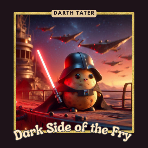 “Dark side of the Fry” — Darth Tater Solo Version