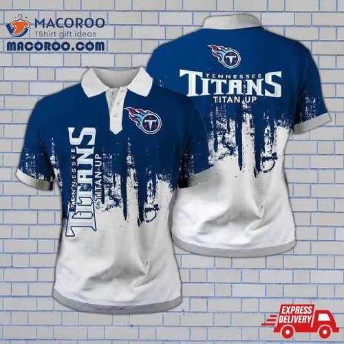 Tennessee Titans 3D Polo Shirt Gift For Fans