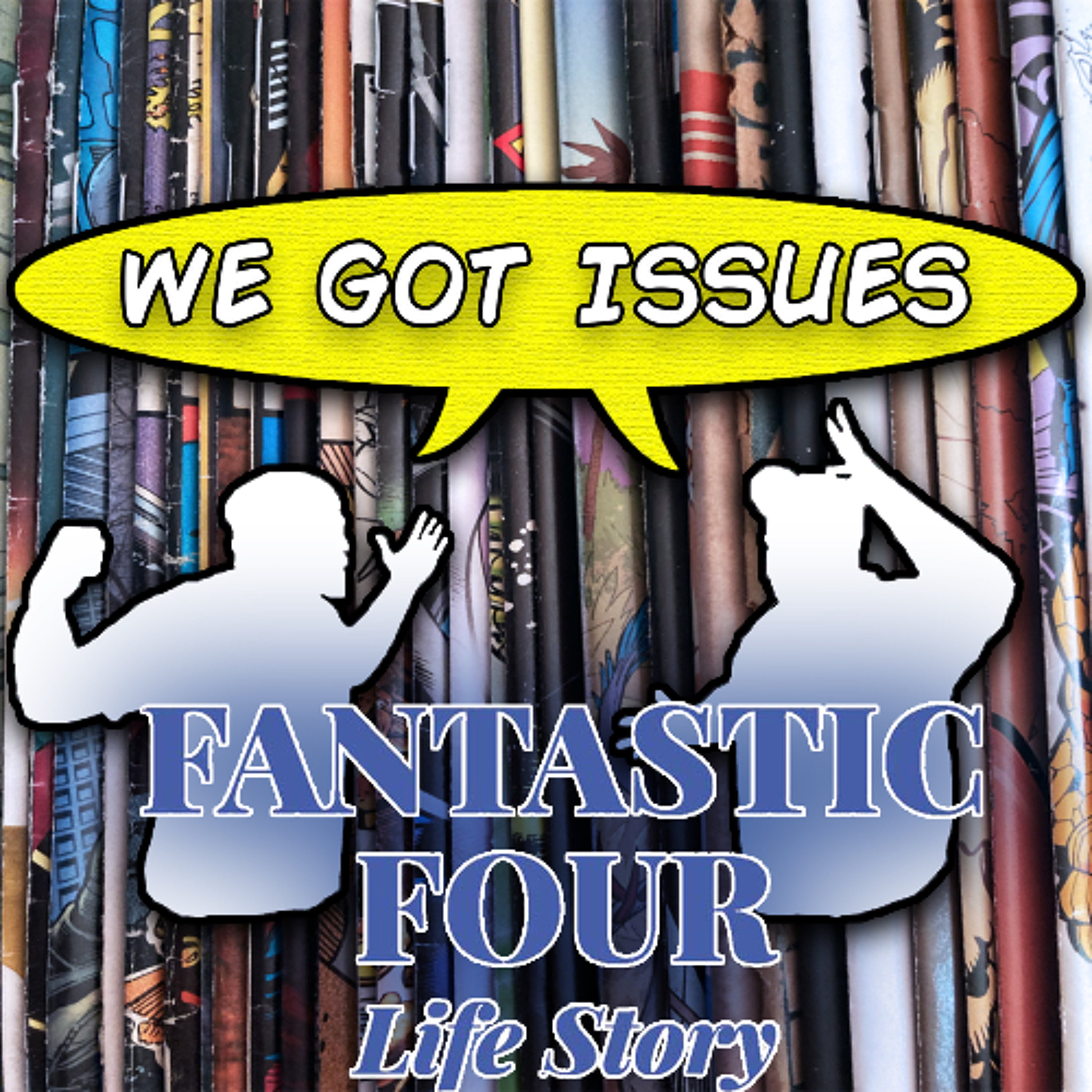 How “Fantastic Four: Life Story” helped inspire FF: First Steps! We Got Issues #16 episode artwork