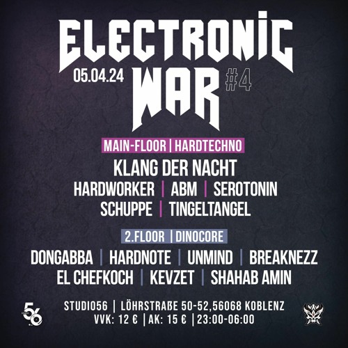 KevZet @ Electronic War #4 [05.04.2024]
