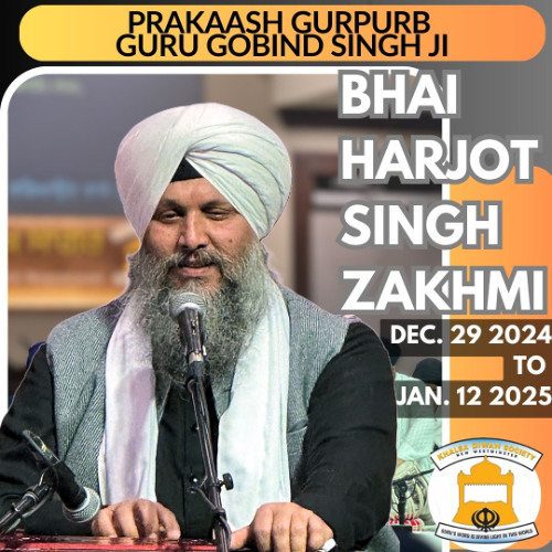 January 2025- Prakaash Gurpurb Guru Gobind Singh Ji