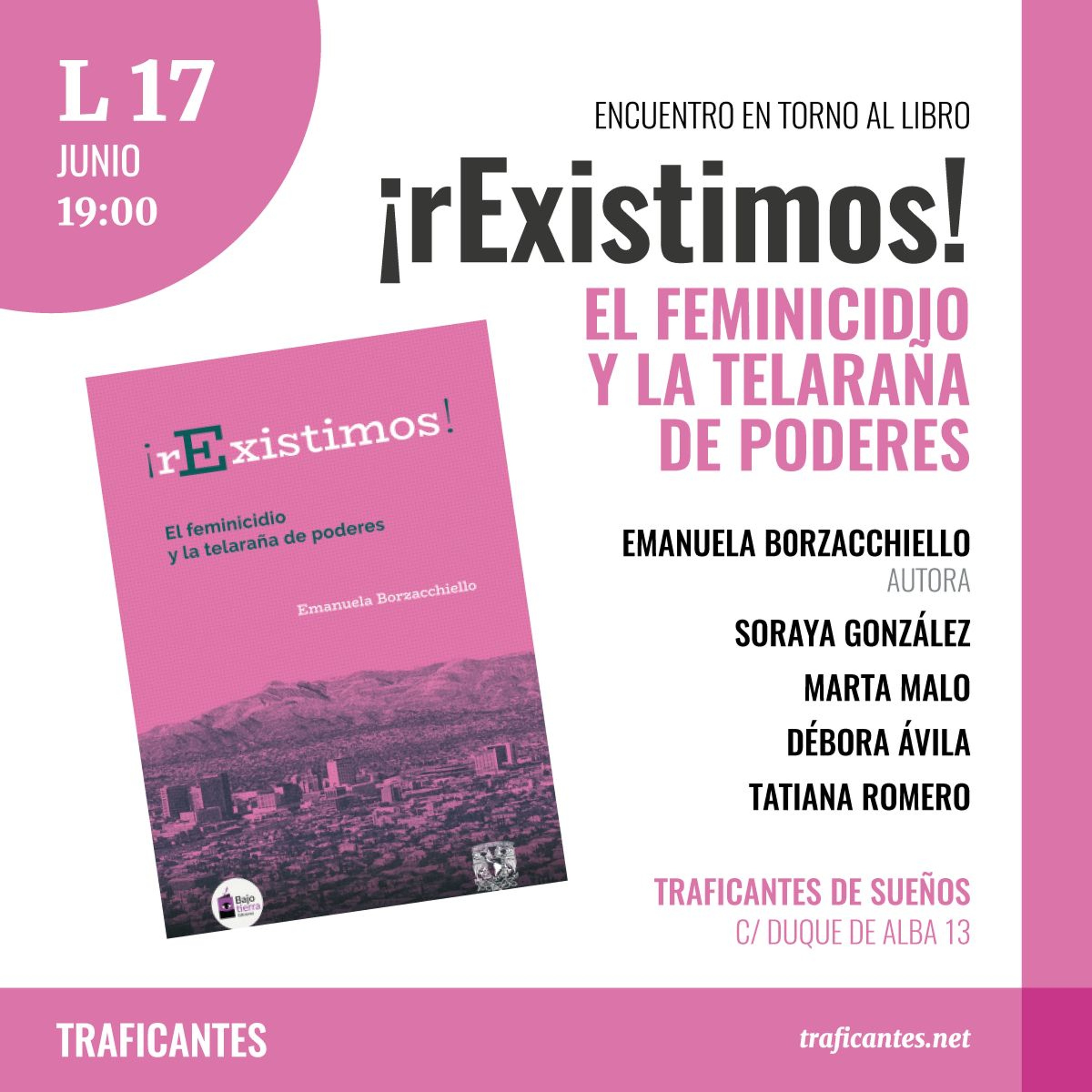 Conversación alrededor del libro rEXistimos El feminicidio y la telaraña de poderes episode artwork