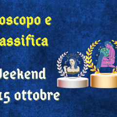 Oroscopo e classifica del weekend 14-15 ottobre 2023: Il Novilunio in Bilancia premia l'Acquario (creato con Spreaker)