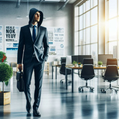 Corporate Person in a Hood