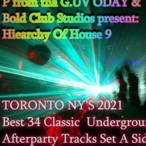 HIEARCHY OF HOUSE 9 THE TORONTO NYS 2021 BEST 34 CLASSIC UNDERGROUND AFTERPARTY SET