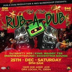 Eccentrix Sound + Iron Heart Sound + DJ Nasty @ Rub A Dub  12/25/21 (LIVE AUDIO)