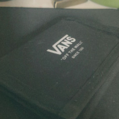 vans wallet on my desk