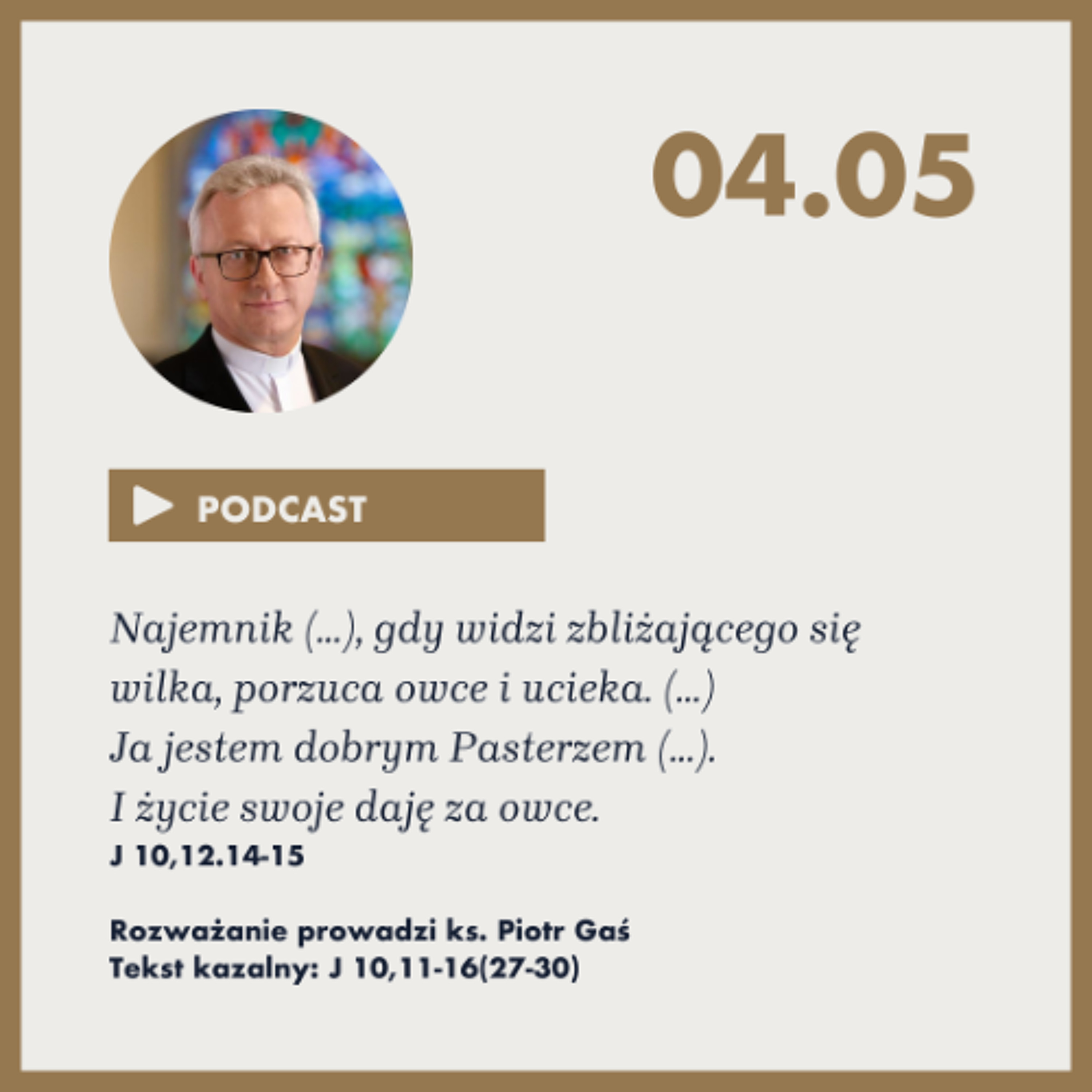 Niedziela ze Słowem, rozważanie z nabożeństwa z 4 maja 2025 episode artwork