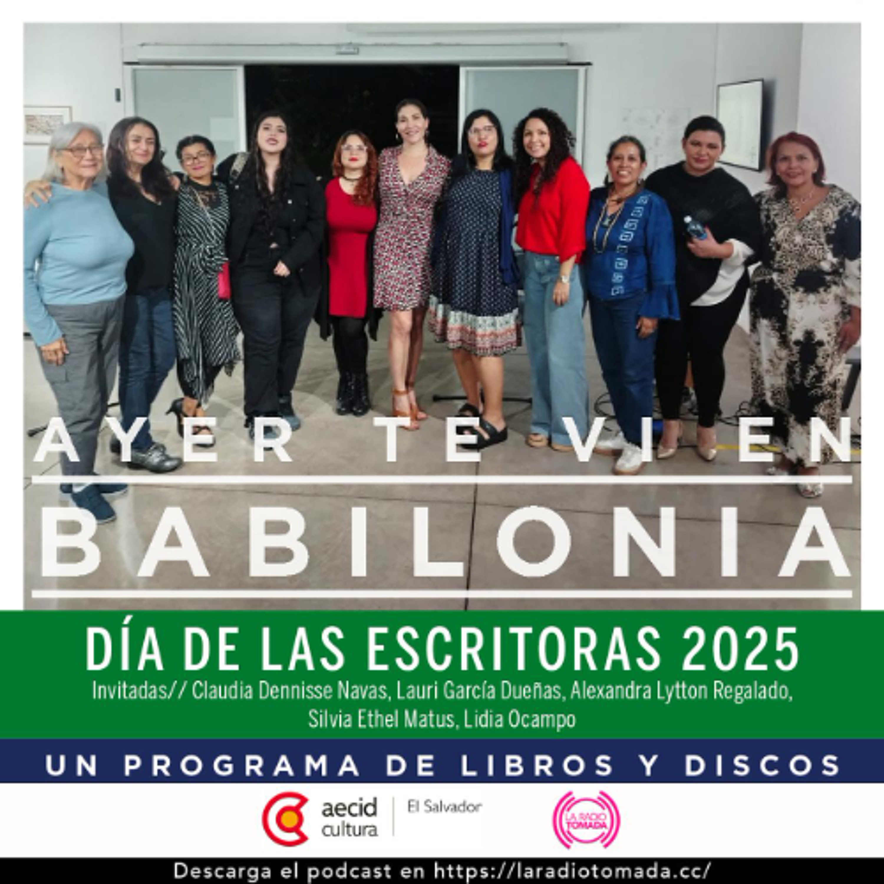 205 - Ayer te vi en Babilonia - Día de las escritoras 2025 episode artwork