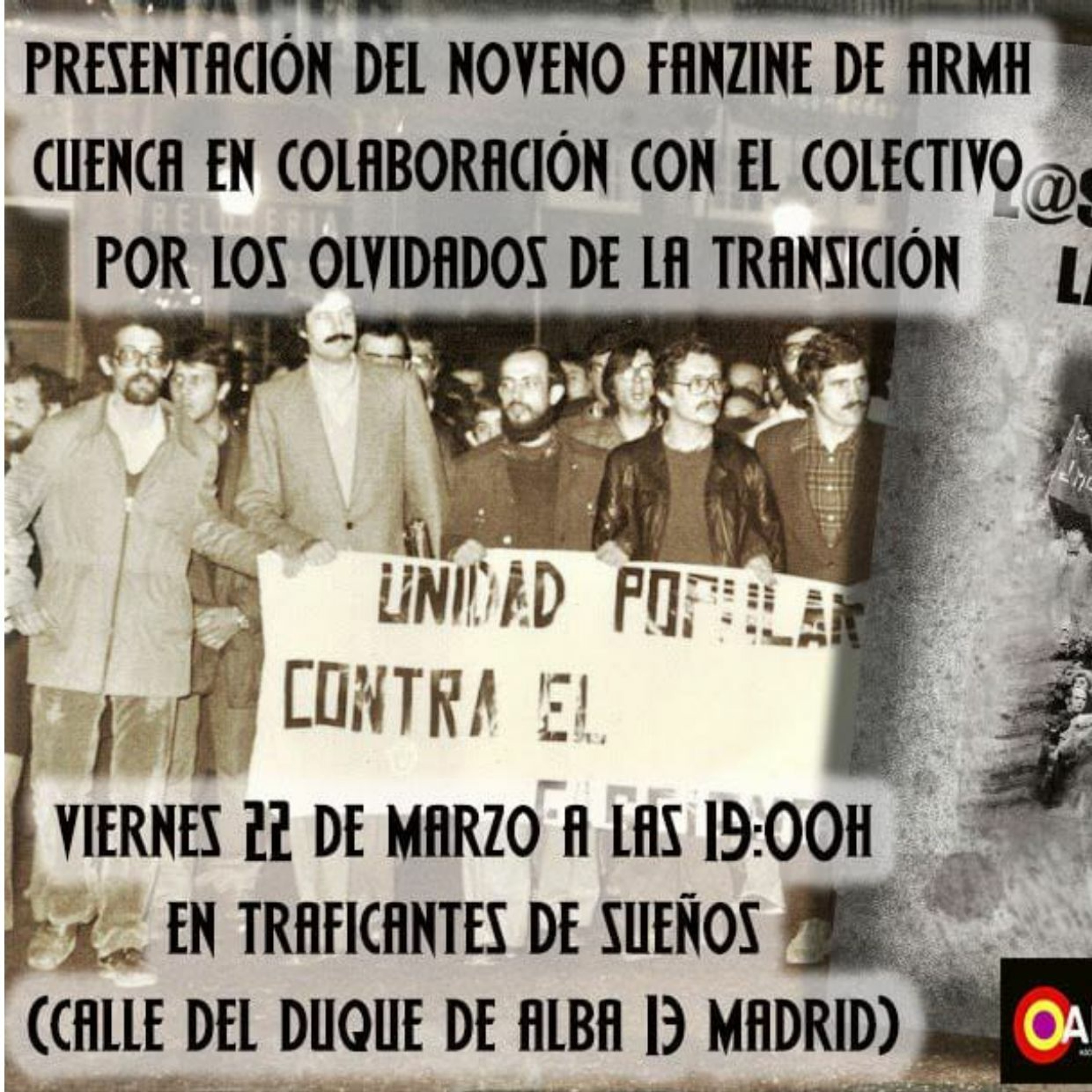 Presentación del Fanzine "L@s olvidad@s de la Transición" episode artwork