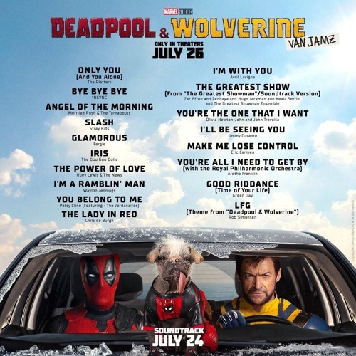 Stream Dylan W Listen To Deadpool And Wolverine Playlist From deadpool-3-2024-gnni-shauna