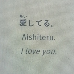 aishiteru <3 (te amo)