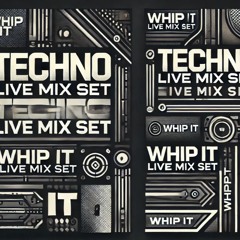 Funky Techno Sessions Live Mix 🚀 Apr 2024 🎧 120 BPM ❤️ Whip It 003