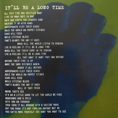 The Offspring - It'll Be a Long Time (cover)