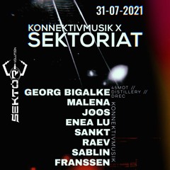 JØØS @ KONNEKTIVMUSIK X SEKTORIAT 31.07.21