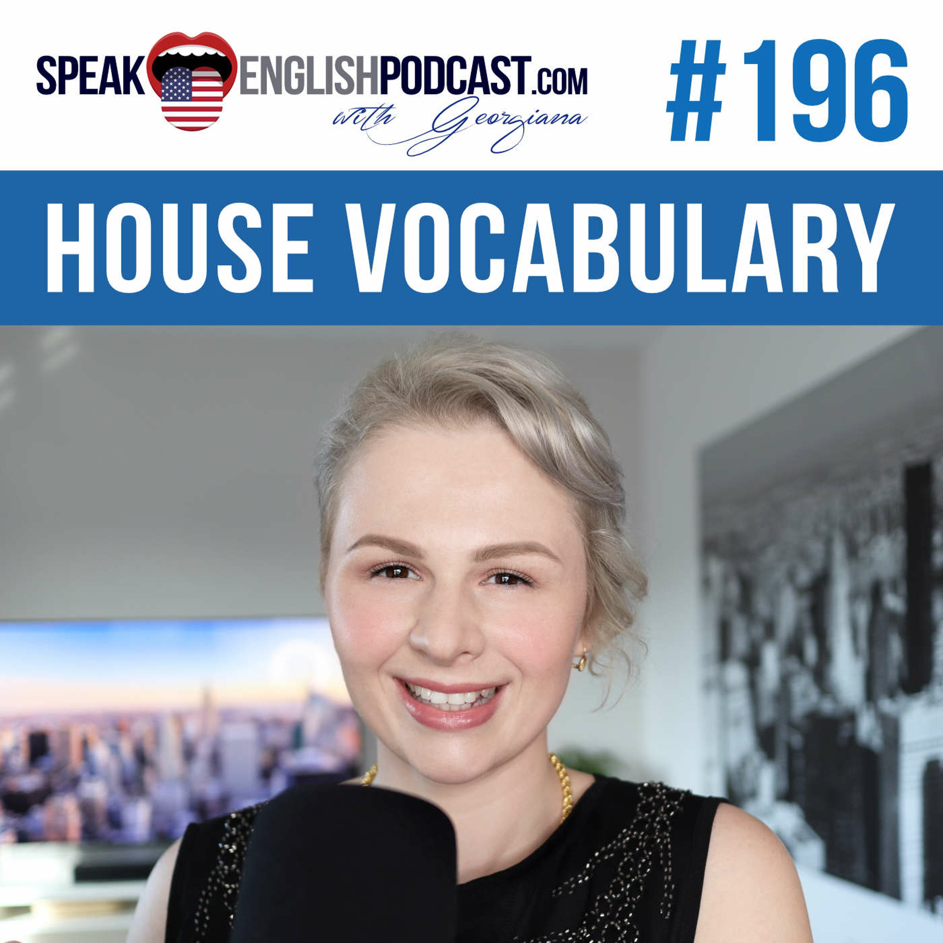 #196 House Vocabulary in English episode artwork