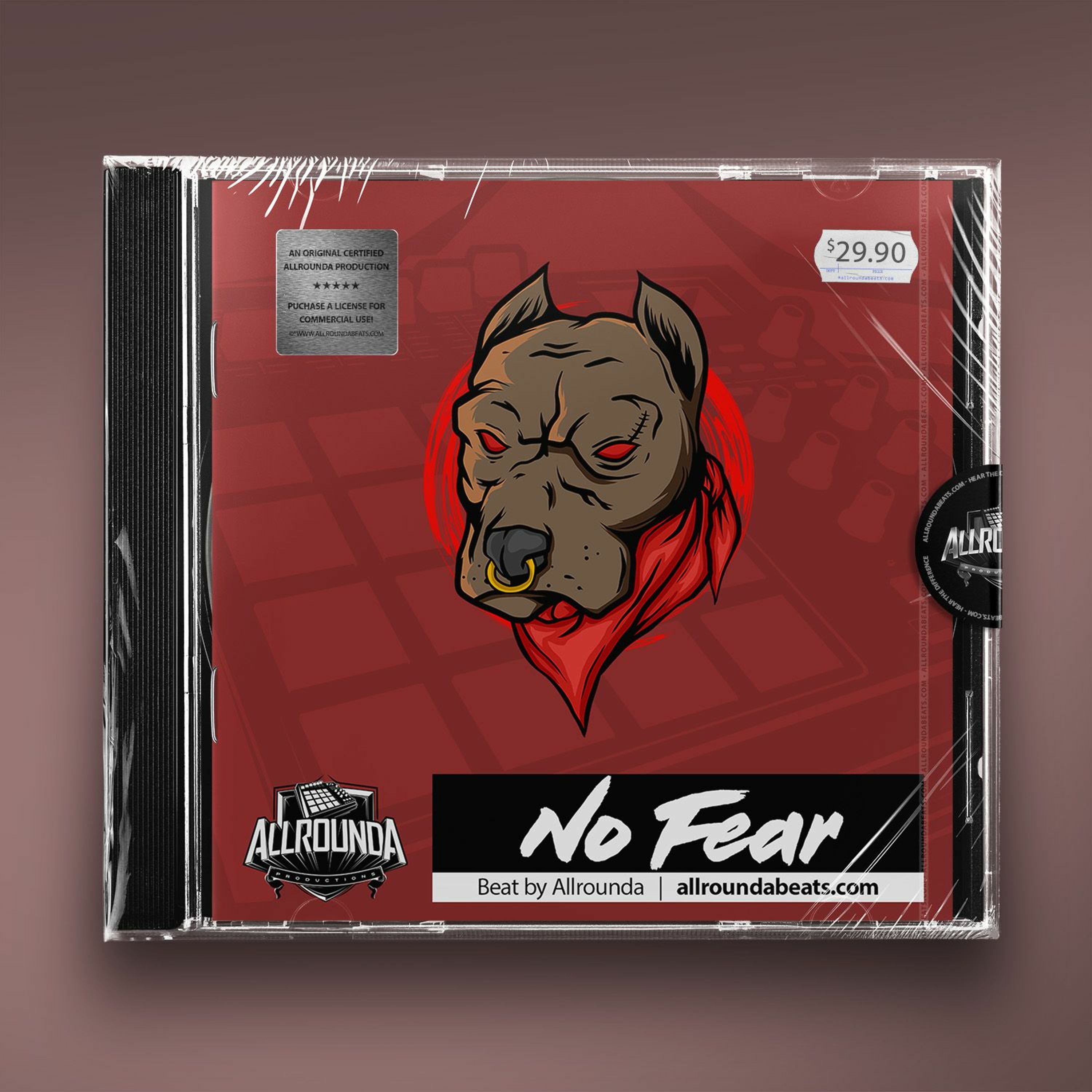 "No Fear" ~ Confident Hip Hop Boom Bap Beat episode artwork