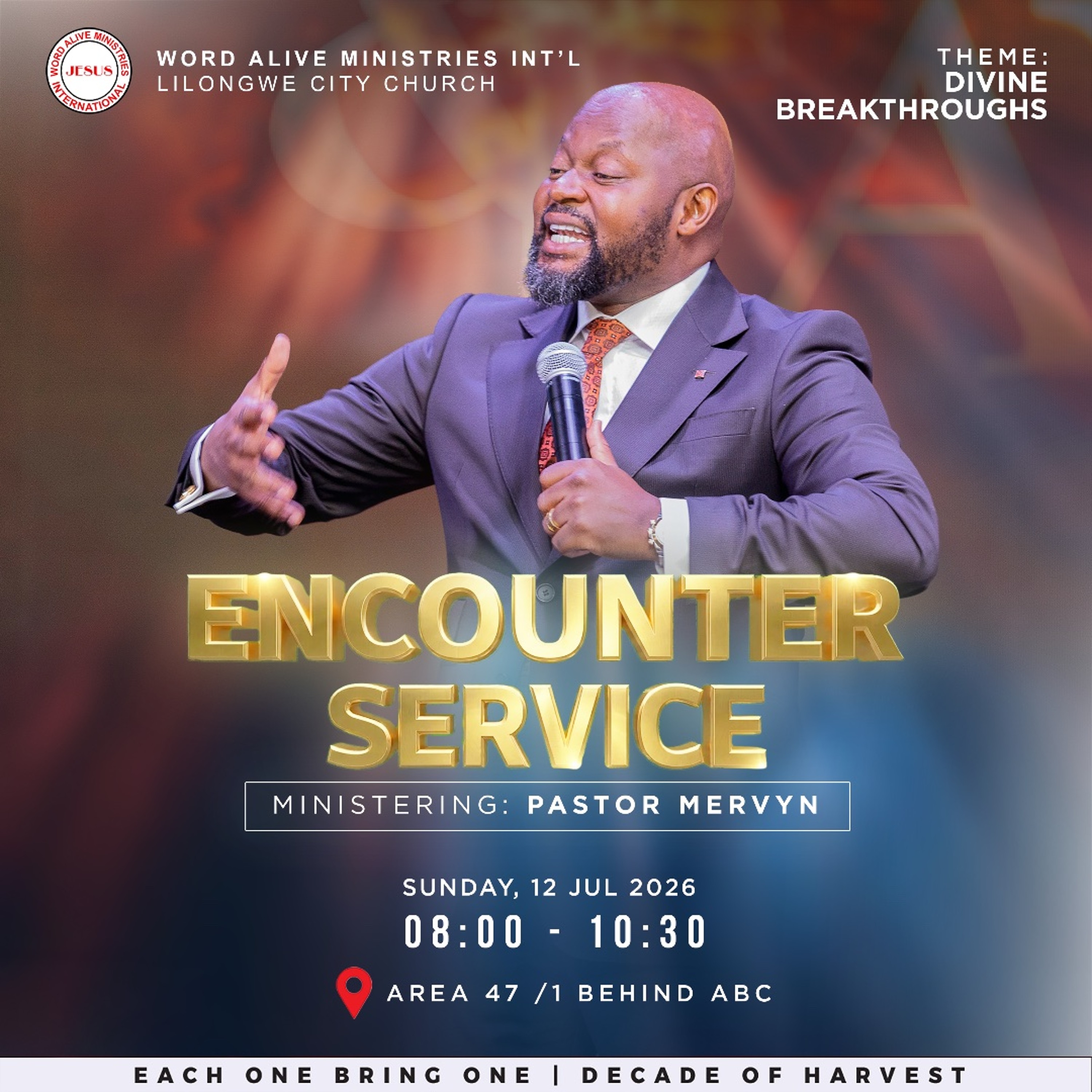 When God Steps Into the Impossible | Pastor Mervyn | 12 July 2026