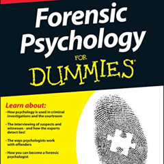 [ACCESS] KINDLE 💗 Forensic Psychology For Dummies by  David V. Canter &  Ian Rankin