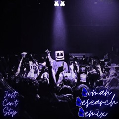 Just Can't Stop (Roman Research Remix)