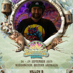 Willow B, Blossom Festival 2025, Garden stage. Fri 11.30 pm -1 am.