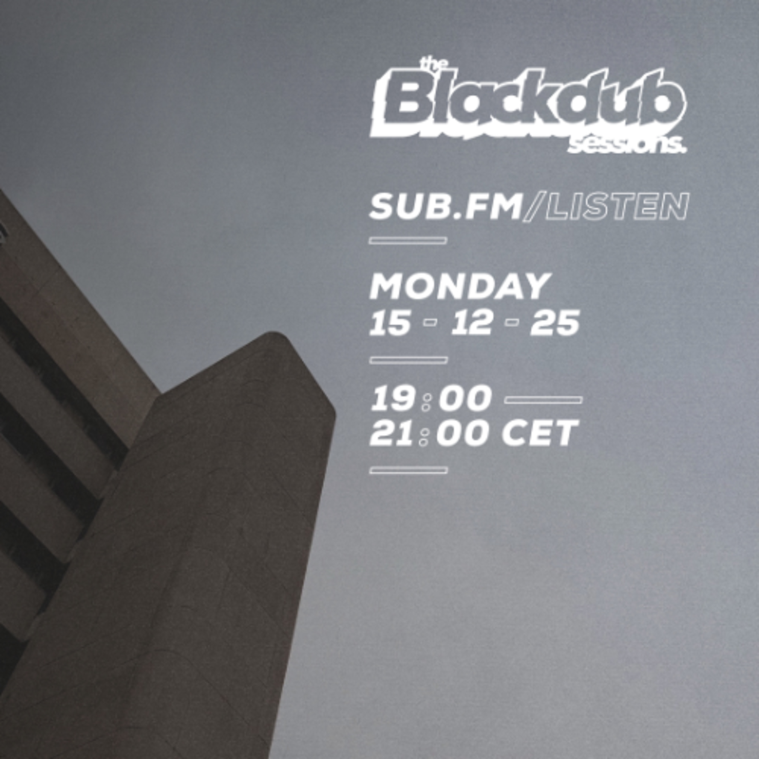 Arkah The Blackdub Sessions - 15 Dec 2025 episode artwork