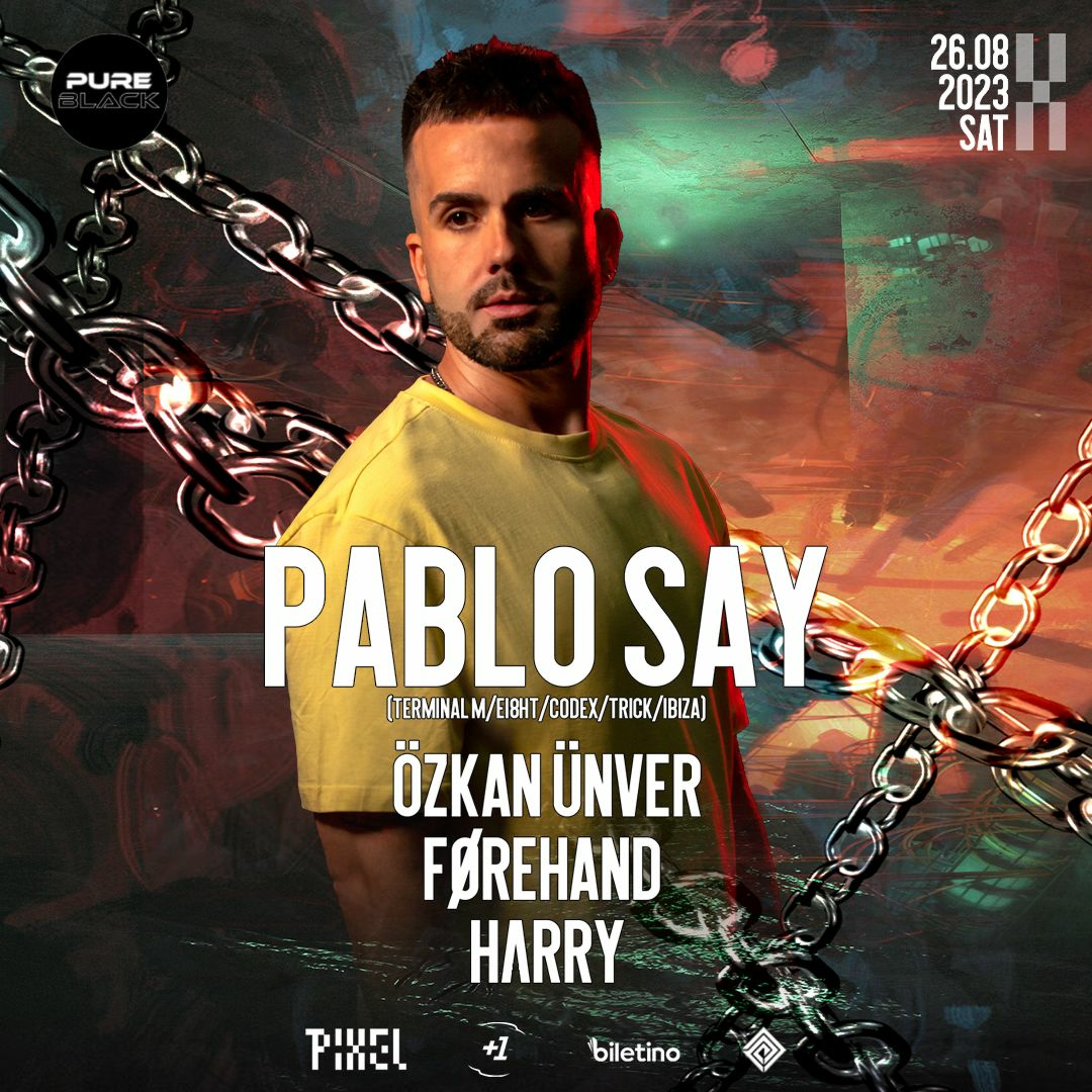 Pablo Say Live At Pixel Ankara, Turkey 26Th Aug 2023