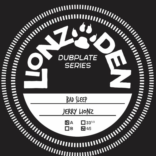 Jerry Lionz - Bad Sleep [Sample]