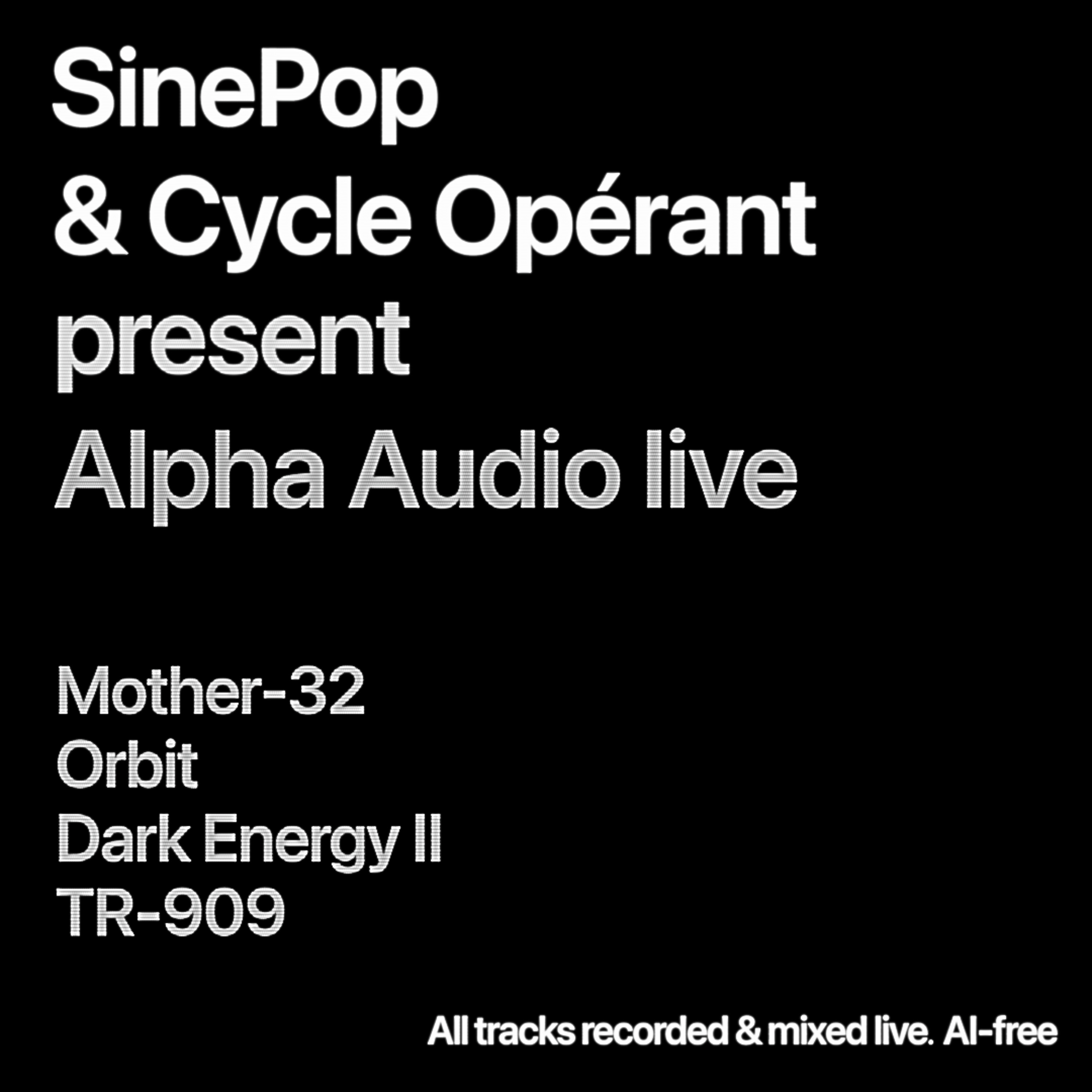 Alpha Audio 08_3 Live episode artwork