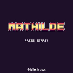 Mathilde - A la gloire des femmes en deuil -  COVER 8-BITS