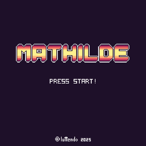 Mathilde - A la gloire des femmes en deuil -  COVER 8-BITS