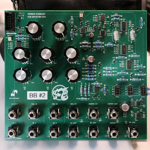 Forbidden Filter - E430 prototype