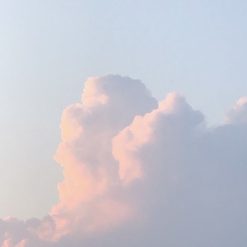 Cloudy but sunny