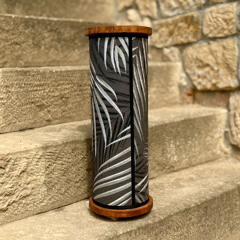 Original rain column 25min SLEEP - Black silver leaves. Rain sound instrument