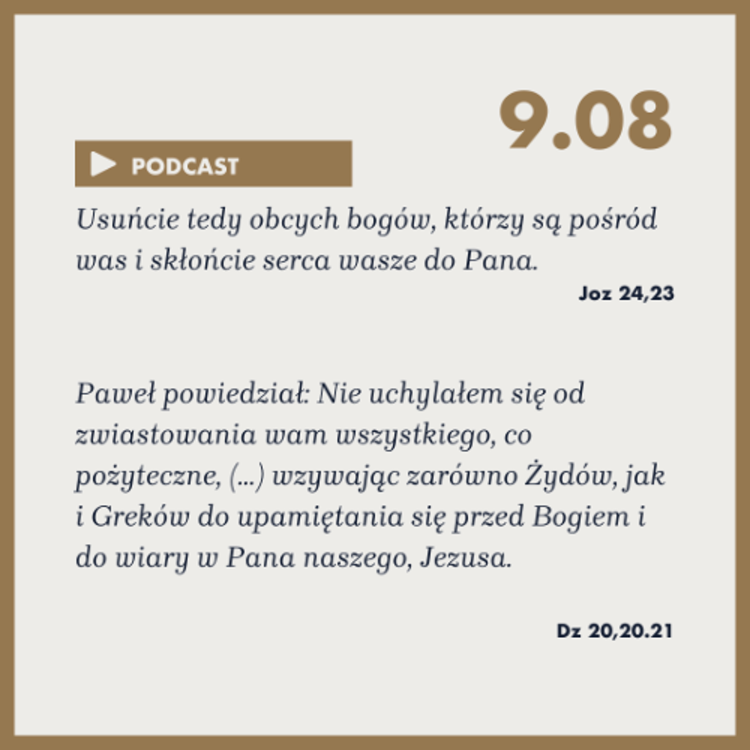 Piotr Gaś rozważania 9.08.2025r. episode artwork