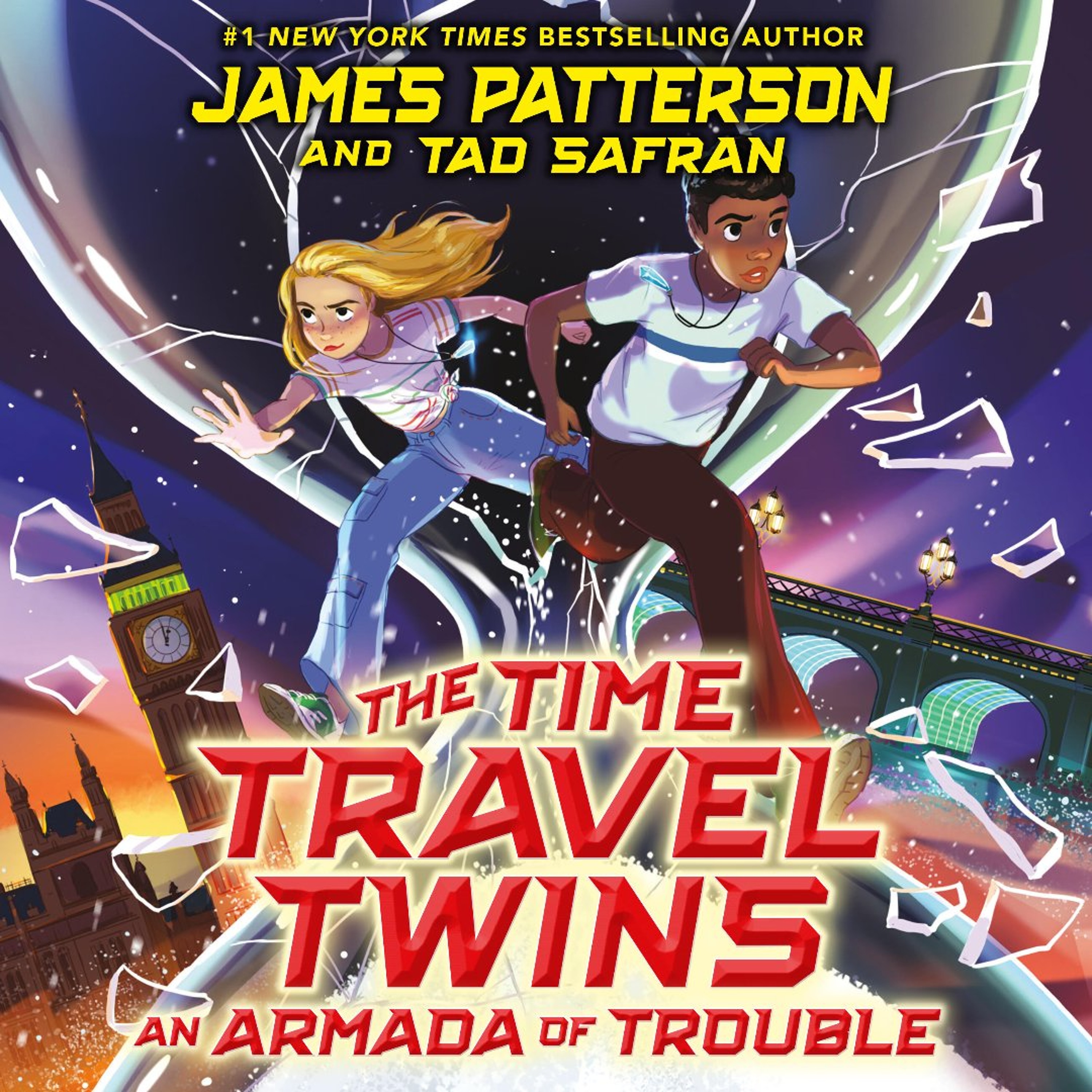 An Armada of Trouble by James Patterson and Tad Safran Read by Diedrich Bader