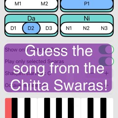 Carnatic Keys App - Guess the Song Challenge #1
