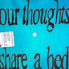 our thoughts share a bed